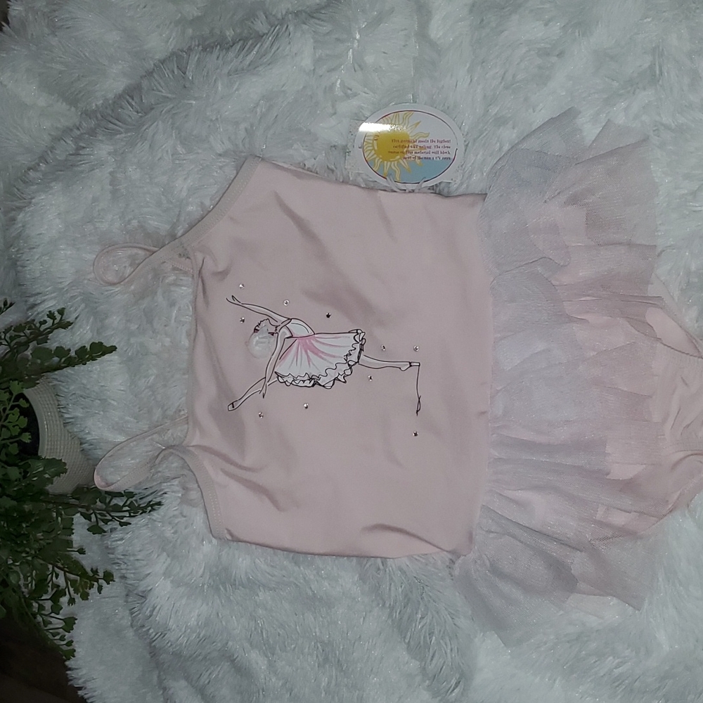 Pretty by Biscotti Ballerina Bathing suit with tutu.